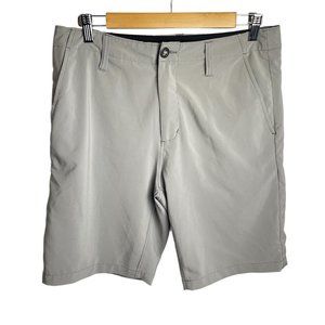 Volcom Frickin V4S Shorts Hybrid Mens Size 30 Gray Stretch Beach Quick Dry